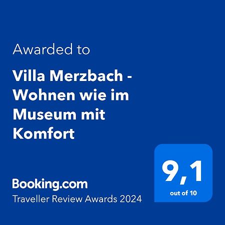 Villa Merzbach - Wohnen Wie Im Museum Mit Komfort Untermerzbach Εξωτερικό φωτογραφία